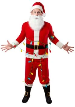 National Lampoon's Clark Griswold Santa Costume For Men