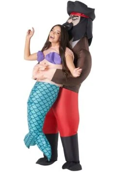 Pick Me Up Pirate Mermaid Inflatable Adult Costume For Adults -Holiday Clothing Promotion Store pick me up pirate mermaid inflatable adult costume alt 2