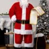 Plus Size Deluxe Red Santa Claus Costume For Men -Holiday Clothing Promotion Store plus size deluxe red santa claus costume