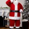 Plus Size Holiday Santa Claus Costume For Men -Holiday Clothing Promotion Store plus size holiday santa claus costume