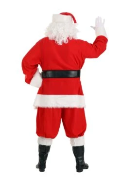 Plus Size Holiday Santa Claus Costume For Men -Holiday Clothing Promotion Store plus size holiday santa claus costume alt 1