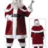 Plus Size Jolly Ole St. Nick Costume For Men -Holiday Clothing Promotion Store plus size jolly ole st nick costume