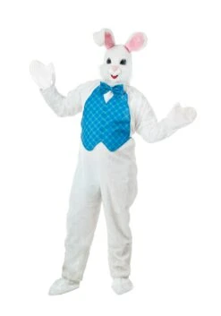 Plus Size Adult Mascot Easter Bunny Costume