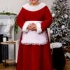 Women's Plus Size Deluxe Mrs Claus Costume 2 Women's Plus Size Deluxe Mrs Claus Costume -Holiday Clothing Promotion Store plus size mrs claus costume update main