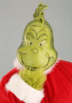 Plus Size Grinch Costume -Holiday Clothing Promotion Store plus size santa grinch costume alt 5