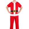 Santa Claus Cosplay Costume Tee, Lounge Pants, And Hat Set -Holiday Clothing Promotion Store santa claus cosplay costume tee lounge pants and hat
