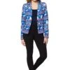 Suitmeister Christmas Nordic Blue Women's Blazer -Holiday Clothing Promotion Store suitmeister christmas blue nordic womens blazer