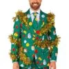 Opposuits Suitmeister Christmas Deco Green Costume Suit For Men 2 Opposuits Suitmeister Christmas Deco Green Costume Suit For Men -Holiday Clothing Promotion Store suitmeister christmas deco green mens suit