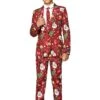 Suitmeister Christmas Red Light Up Boy's Suit -Holiday Clothing Promotion Store suitmeister christmas red light up boys suit