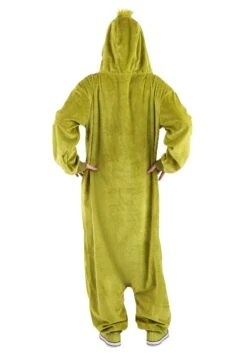 The Grinch Adult Onesie Costume -Holiday Clothing Promotion Store the grinch adult onesie alt 4