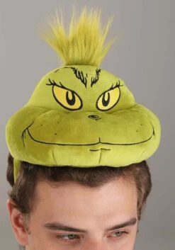 The Grinch Face Costume Accessory Headband -Holiday Clothing Promotion Store the grinch face headband alt 4