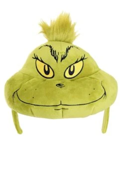 The Grinch Face Costume Accessory Headband -Holiday Clothing Promotion Store the grinch face headband alt 6