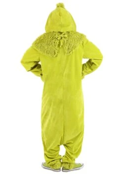 The Grinch Jumpsuit Costume For Adults -Holiday Clothing Promotion Store the grinch jumpsuit costume adult alt 3