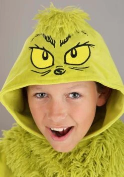 The Grinch Jumpsuit Costume For Kids -Holiday Clothing Promotion Store the grinch jumpsuit costume kids alt 2