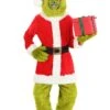 The Grinch Santa Open Face Costume For Kids -Holiday Clothing Promotion Store the grinch kids santa open face costume