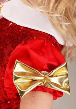 Toddler Christmas Santa Dress -Holiday Clothing Promotion Store toddler christmas santa dress alt 3