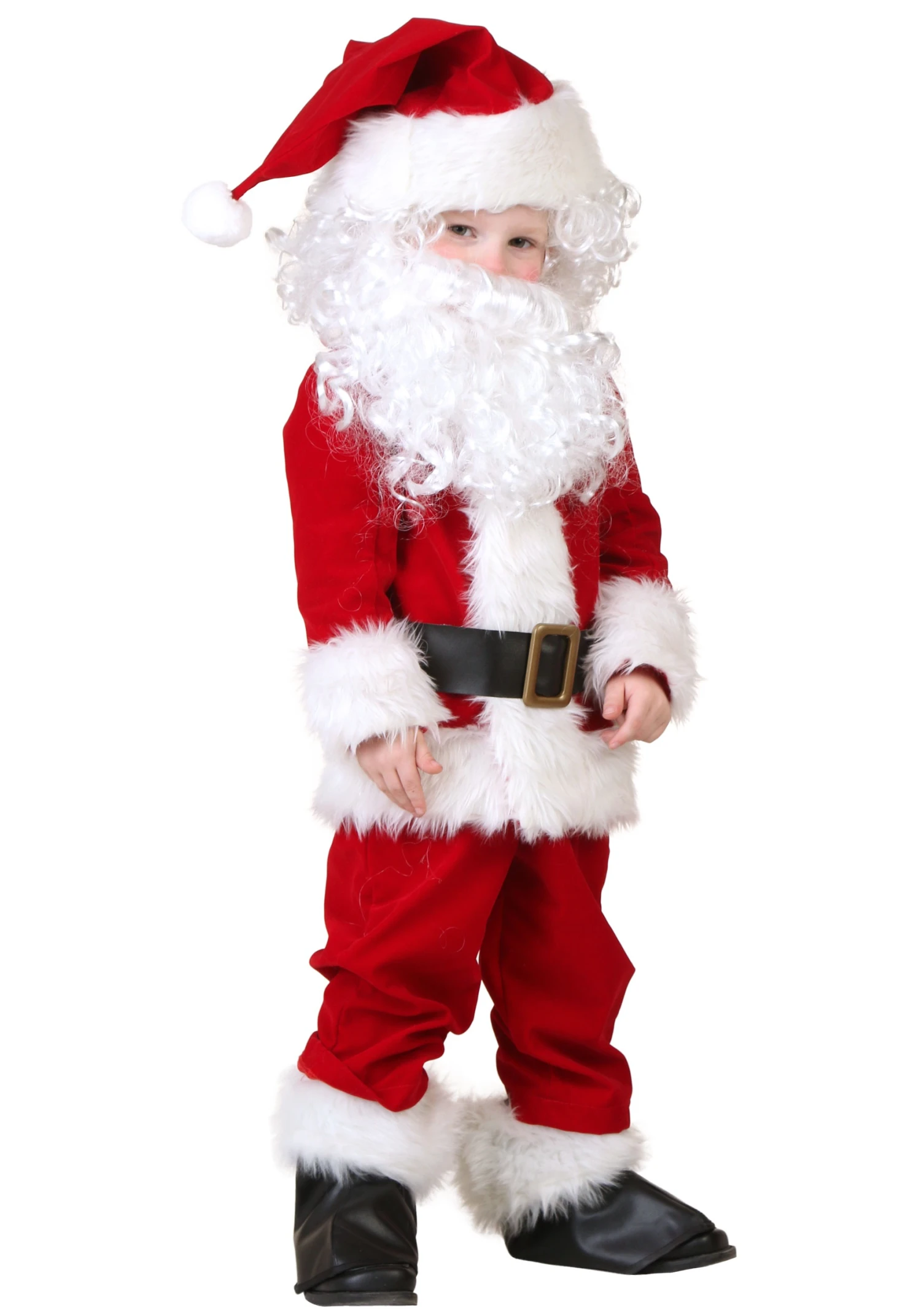 Deluxe Santa Toddler Costume For Boys 3 Deluxe Santa Toddler Costume For Boys