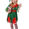 Toddler Girl's Santa's Helper Costume