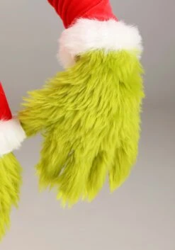 Grinch Santa Claus Costume For Toddlers -Holiday Clothing Promotion Store toddler grinch santa claus costume alt 3