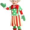 Holiday Helper Elf Costume For Toddlers 1 Holiday Helper Elf Costume For Toddlers -Holiday Clothing Promotion Store toddler holiday helper elf costume