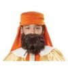 Wise Man Brown Beard And Mustache For Boys -Holiday Clothing Promotion Store wise man brown beard and mustache