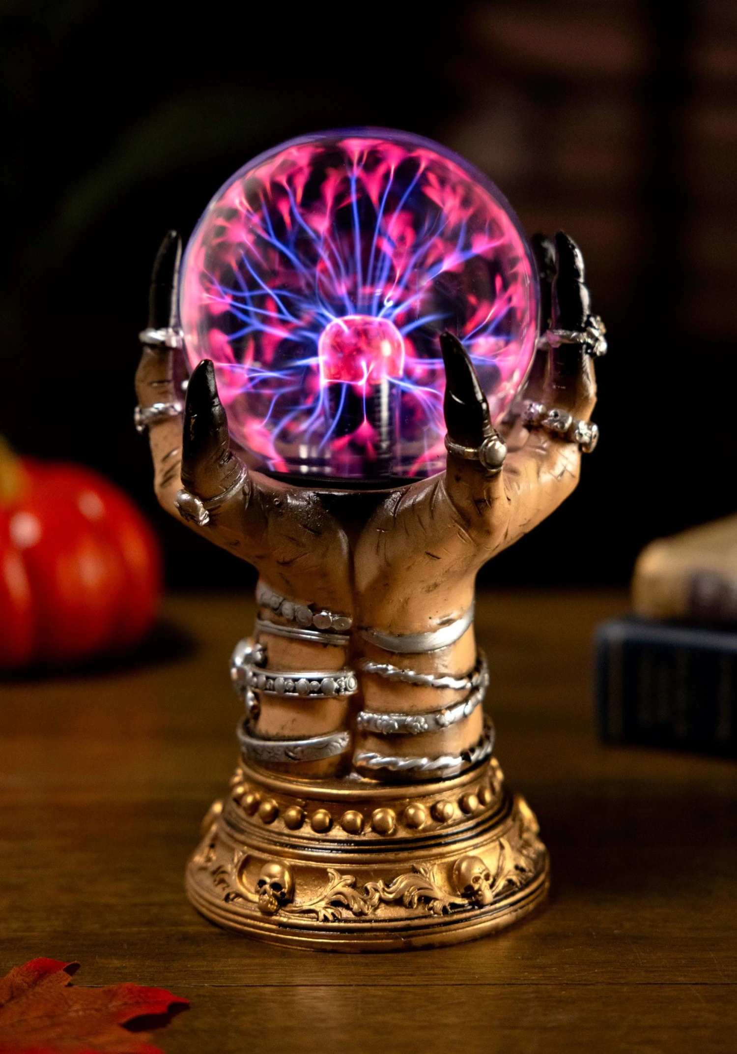 Witch Hands Electric Magic Ball Halloween Decoration 3 Witch Hands Electric Magic Ball Halloween Decoration