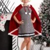 Dr. Seuss Cindy Lou Who Costume Dress For Women -Holiday Clothing Promotion Store womens christmas girl costume update
