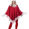 Fun World Elf On The Shelf Poncho Costume For Women 2 Fun World Elf On The Shelf Poncho Costume For Women -Holiday Clothing Promotion Store womens elf on the shelf poncho costume