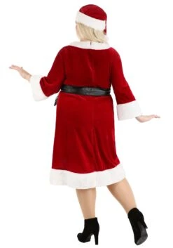 Women's Plus Size Santa Claus Sweetie Costume 10 Women's Plus Size Santa Claus Sweetie Costume -Holiday Clothing Promotion Store womens santa claus sweetie plus size costume alt 3