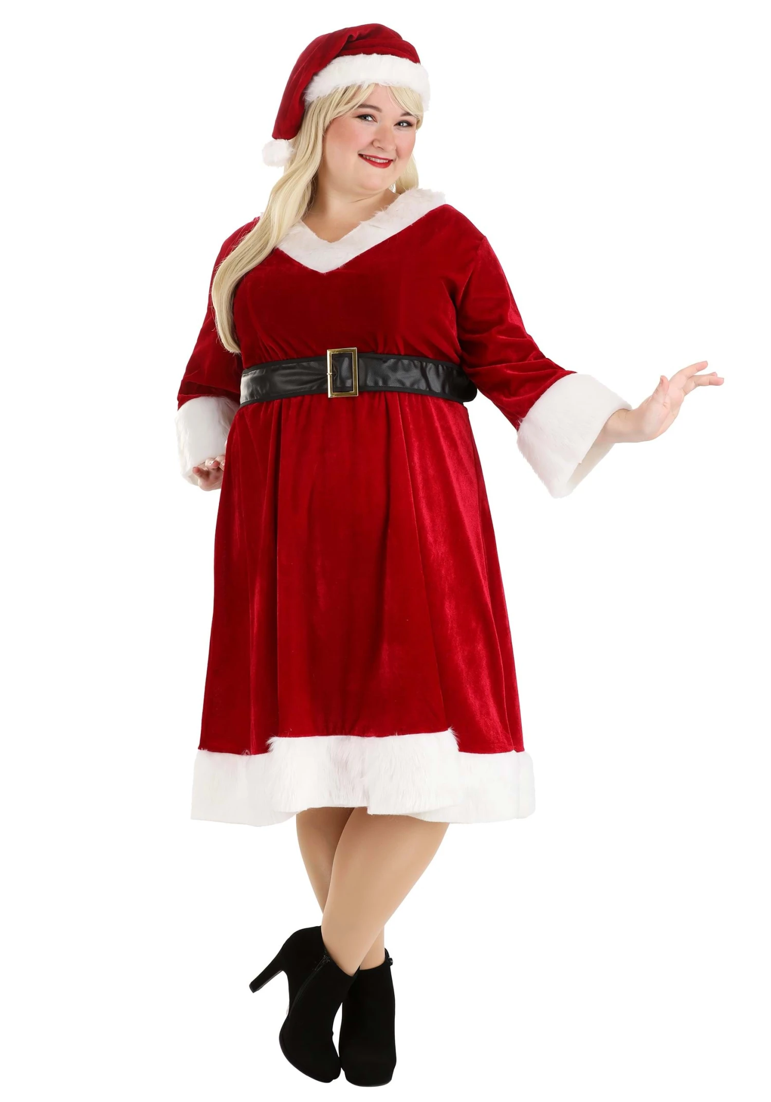 Women's Plus Size Santa Claus Sweetie Costume 7 Women's Plus Size Santa Claus Sweetie Costume - Image 5