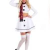 Women's Sexy Christmas Snowman Costume 1 Women's Sexy Christmas Snowman Costume -Holiday Clothing Promotion Store womens sexy christmas snowman costume