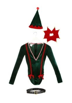 Women's Sexy Santa Elf Costume -Holiday Clothing Promotion Store womens sexy santa elf costume alt 7