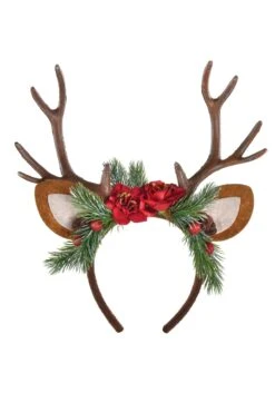 AMSCAN Adult Woodland Reindeer Costume Head Band